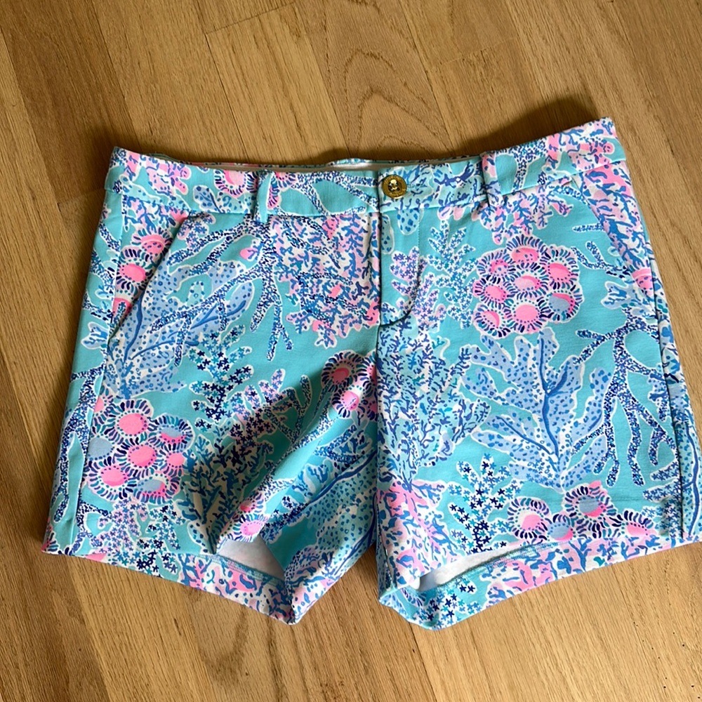 Lilly Pulitzer Callahan knit shirt in Blue Ibiza -now you sea me